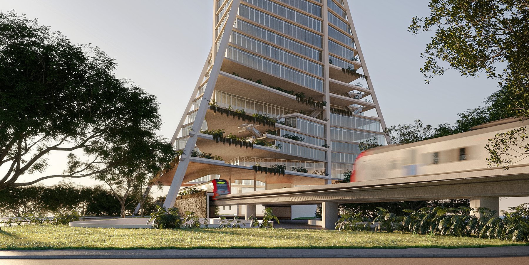 Torre del Bicentenario — planning architecture, San José, Costa Rica
